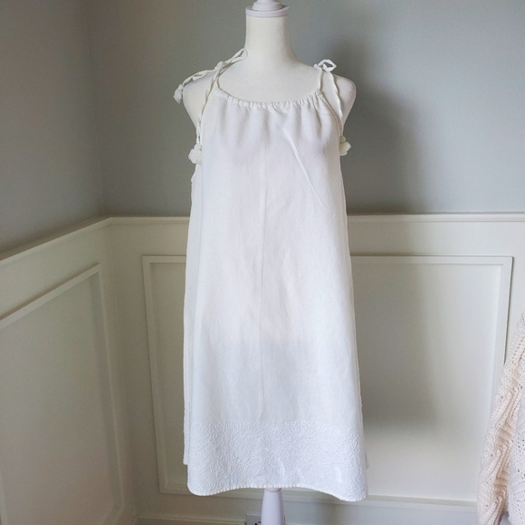 LOFT | Dresses | Loft Beach White Linen Dress Size S | Poshmark LOFT | Dresses | Loft Beach White Linen Dress Size S | Poshmark